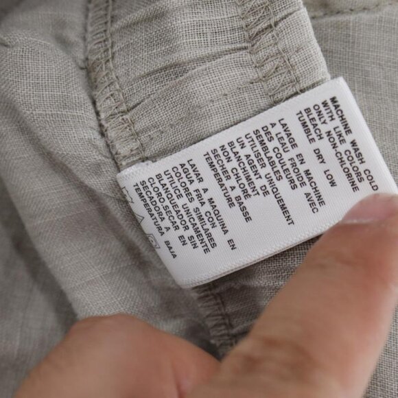 NEW James perse pants Mens 3 Terry flight pants linen mineral pigment mko1370 - Picture 11 of 16